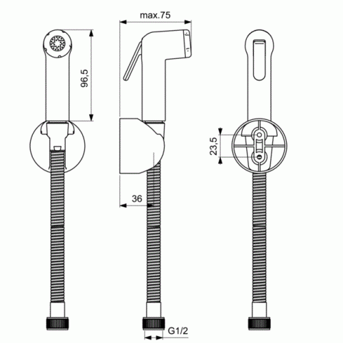 Смеситель для душа Ideal Standard Ceraplan 2 A5960AA
