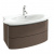 Купить Тумба Jacob Delafon Presqu'ile EB1104-N23 под раковину ледяной коричневый лак 830х450х450 мм по низкой цене
