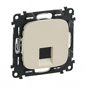 Купить Розетка Legrand Valena Allure 753840 RJ45 компьютерная оконечный одноместный Слоновая кость по низкой цене