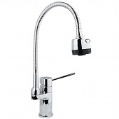 Купить Смеситель Timo Saona 2308FS chrome для кухни с гибким изливом по низкой цене