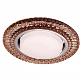 Купить Светильник Italmac Emilia LED 53 1 76 GX53 с подсветкой чайный 15 Вт светодиодный встраиваемый по низкой цене