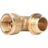 Купить Угольник Stout с упором SFT-0015-000034 3/4 дюйма с внутренней и наружной резьбой по низкой цене