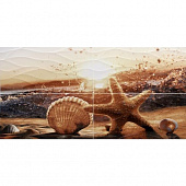 Купить Панно Уралкерамика ПН98 Ривьера керамическое 4 плитки 1000х498 мм по низкой цене