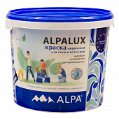 Купить Краска для внутренних и наружных работ Alpalux 5л белая база A ALPA по низкой цене