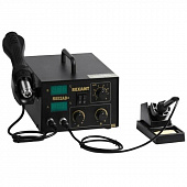 Купить Станция Rexant R852AD+ паяльная с цифровым дисплеем и термофеном по низкой цене