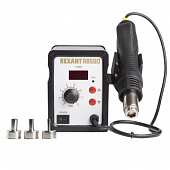 Купить Станция Rexant R858D паяльная термовоздушная с цифровым дисплеем и термофеном по низкой цене