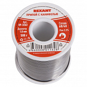 Купить Припой-катушка Rexant 09-3363 ПОС-60 1 мм 500 г с канифолью по низкой цене