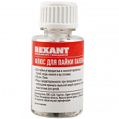 Купить Флюс Rexant 09-3613 для пайки, паяльная кислота 25 мл с кисточкой по низкой цене