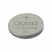 Купить Элемент питания TDM Electric CR2032 дисковый (таблетка) по низкой цене