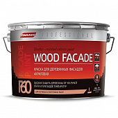 Купить Краска Parade Professional F60 Wood Facade акриловая, для деревянных фасадов, полуматовая, основа А 9 л по низкой цене