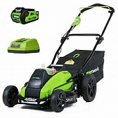Купить Газонокосилка Greenworks G-MAX 40V GD40LM45K3 аккумуляторная по низкой цене