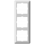 Купить Рамка Schneider Electric W59 KD-3-18 белая трехместная по низкой цене
