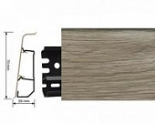 Деревянный, металлический, пластиковый напольный плинтус.