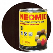Купить Пропитка Neomid Bio Color Ultra для древесины Орех 0,9 л по низкой цене