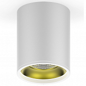 Купить Светильник Gauss Overhead HD010 белый/золото 12W 3000К IP20 светодиодный по низкой цене