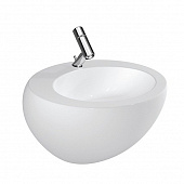 Купить Раковина Laufen Alessi 8.1097.2.400.104.1 подвесная с полупьедесталом 600х525 мм по низкой цене