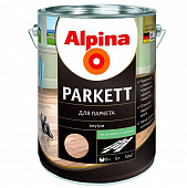 Купить Лак Alpina Parkett паркетный шелковисто-матовый 5 л по низкой цене