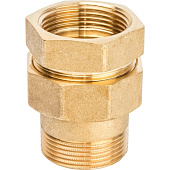 Купить Соединитель Stout разъемный американка SFT-0044-000114 1 1/4 дюйма уплотнение под гайкой по плоскости с внутренней и наружной резьбой по низкой цене