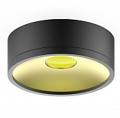 Купить Светильник Gauss Overhead HD026 черный/золото 12W 3000К IP20 светодиодный по низкой цене