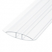 Купить Профиль Юг-Ойл-Пласт для поликарбоната соединительный неразъемный 10 мм опал по низкой цене