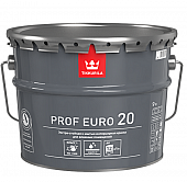 Купить Краска Tikkurila Prof Euro 20 база C интерьерная полуматовая 9 л по низкой цене