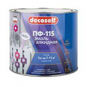 Купить Эмаль Pufas Decoself ПФ-115 сиреневая 1,9 кг по низкой цене