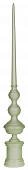 Купить Статуэтка MHLiving Spire green big 004666 по низкой цене