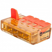 Купить Колодка Werkel TR-02-05 клеммная пятипроводная универсальная по низкой цене