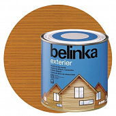 Купить Пропитка Belinka Exterier № 64 для древесины Горчично-желтый 0,75 л по низкой цене