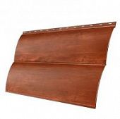 Купить Сайдинг Grand Line Блок-хаус Colority Print Cherry Wood, металлический, 0,5 мм по низкой цене