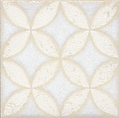 Купить Вставка Kerama Marazzi STG/B401/1266 Амальфи керамическая орнамент белая 99х99 мм по низкой цене