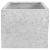 Купить Кашпо Nobilis Marco Square Ashgrey, 42 см по низкой цене