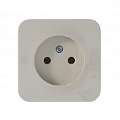 Купить Розетка Schneider Electric Бланка без заземления бежевая по низкой цене