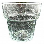 Купить Кашпо для орхидей стеклянное прозрачное d18 см OS 18 по низкой цене