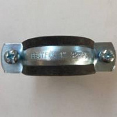 Купить Хомут BESTFIX 1" оцинкованный, с резиновым уплотнителем (32-35) по низкой цене