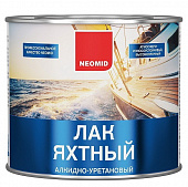 Купить Лак Neomid яхтный алкидно-уретановый полуматовый 2,5 л по низкой цене