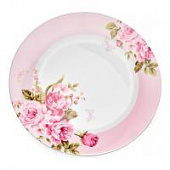 Купить Тарелка Walmer Mirabella Pink обеденная 27 см по низкой цене