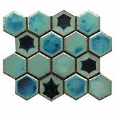 Купить Мозаика Gaudi Hexa-27(4) керамическая по низкой цене