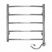 Купить Полотенцесушитель Domoterm Калипсо хром П5 электрический, правое подключение 500х500 мм по низкой цене