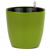 Купить Горшок пластиковый двойной с автополивом d17 см 2,5 л по низкой цене