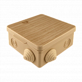 Купить Коробка TDM Electric разветвительная о/у ЭКО IP54 с крышкой 7 вводов 80х80х50 мм по низкой цене