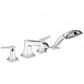 Купить Смеситель Hansgrohe Metropol Classic 31441000 на борт ванны по низкой цене