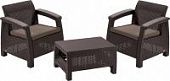 Купить Комплект плетеной мебели Allibert Corfu Balcony Set по низкой цене
