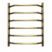 Купить Полотенцесушитель Domoterm Лаура бронза П6 водяной 500х800 мм по низкой цене