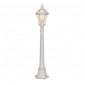 Купить Фонарный столб Elektrostandard Capella F Е27 60 Вт белое золото садово-парковый по низкой цене