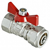 Купить Кран Valtec шаровой VT.342.N.1604 редуцированный латунный по низкой цене