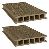 Купить Доска Savewood Fagus террасная двухсторонняя тик 4000х144х28 мм по низкой цене