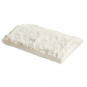 Купить Доска KR Professional 87520 накрывочная, из искусственного камня, двухскатная, белая по низкой цене