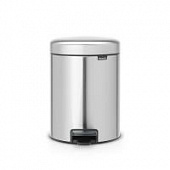 Купить Бак Brabantia newicon мусорный, стальной матовый, 5 л по низкой цене