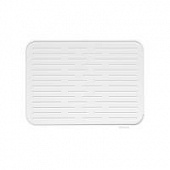 Купить Коврик Brabantia для сушки посуды силиконовый, светло-серый по низкой цене